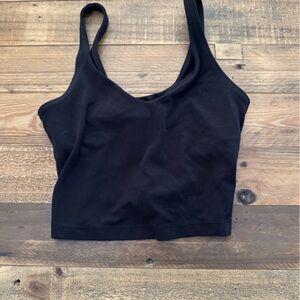 Lululemon black align tank, size 2